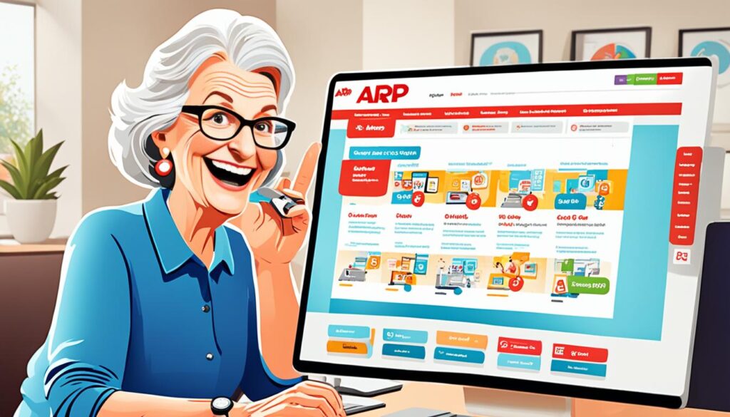 how to sign up for aarp games