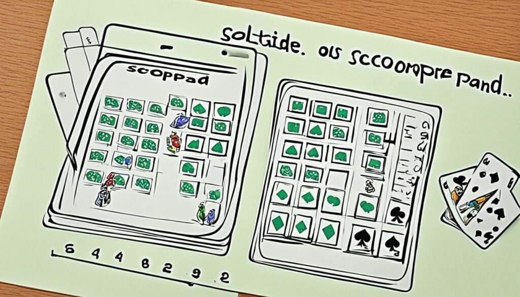 solitaire scorekeeping