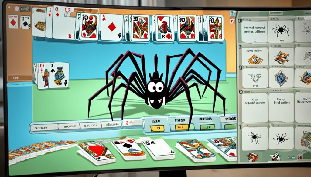 spider solitaire play online