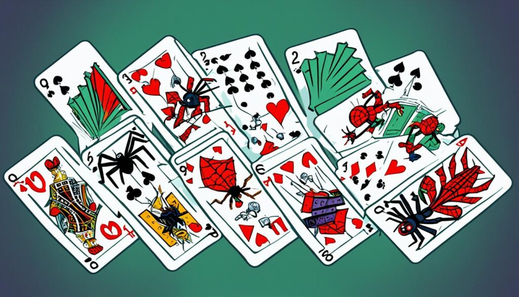 spider solitaire rules