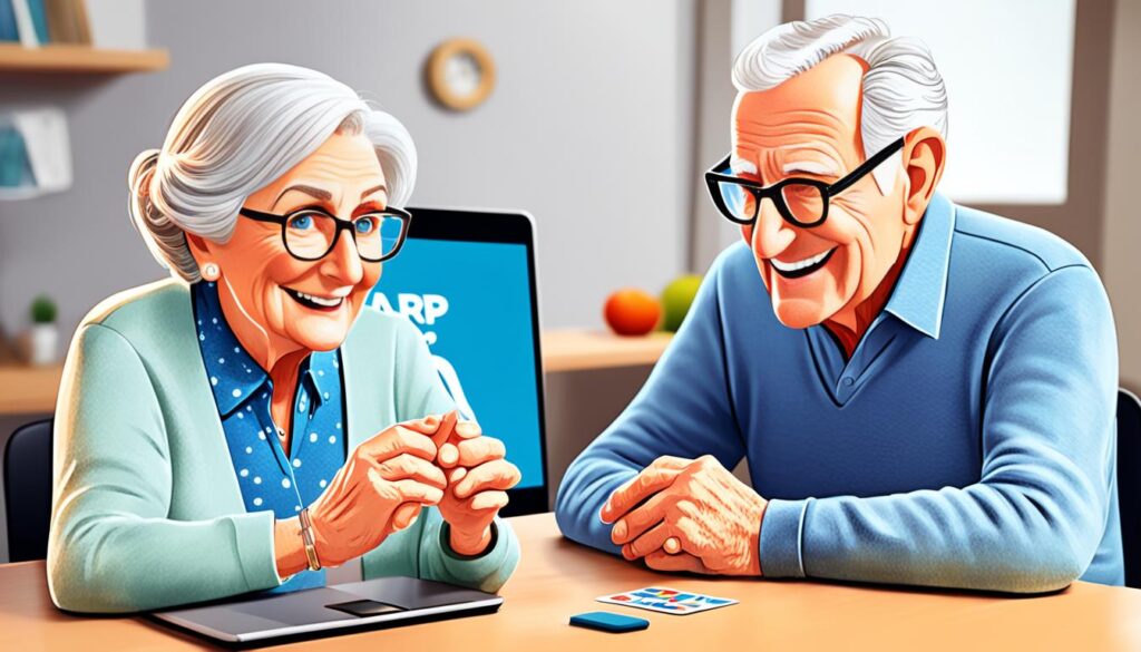 user-friendly features of aarp online games