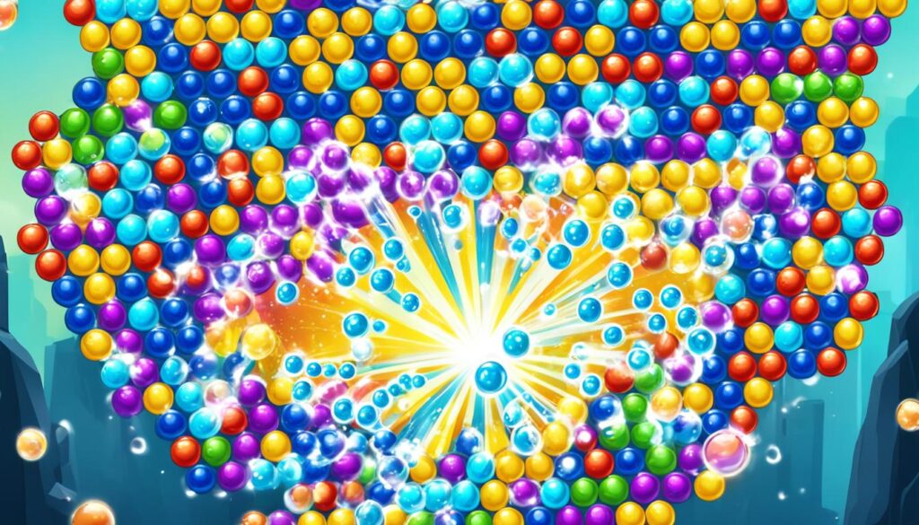 Arkadium bubble shooter features