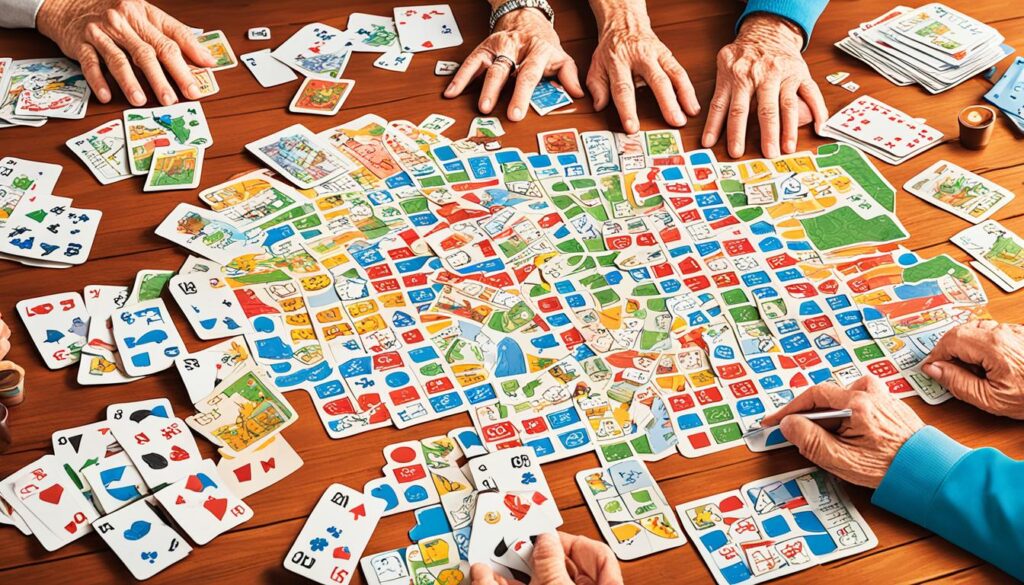 Types of AARP Free Card Games and Puzzles for Seniors