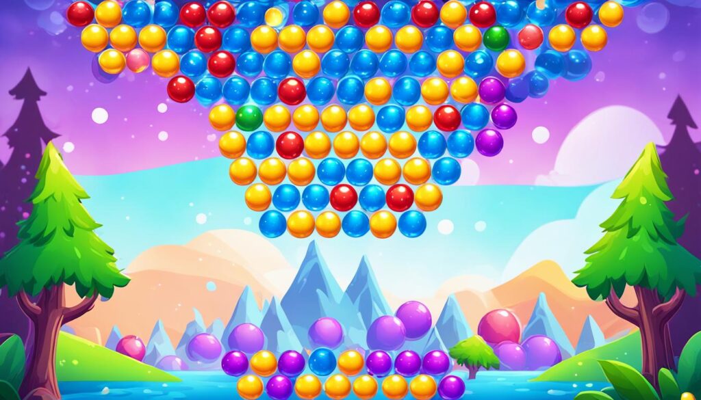 bubble shooter app experience