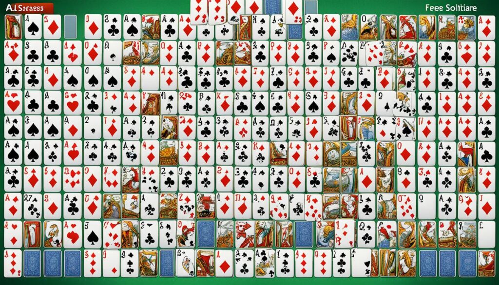 comparison of aarp freecell solitaire with other card games