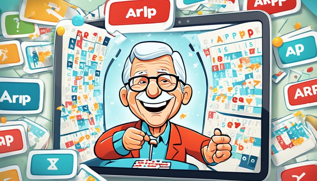 AARP Word Wipe game overview