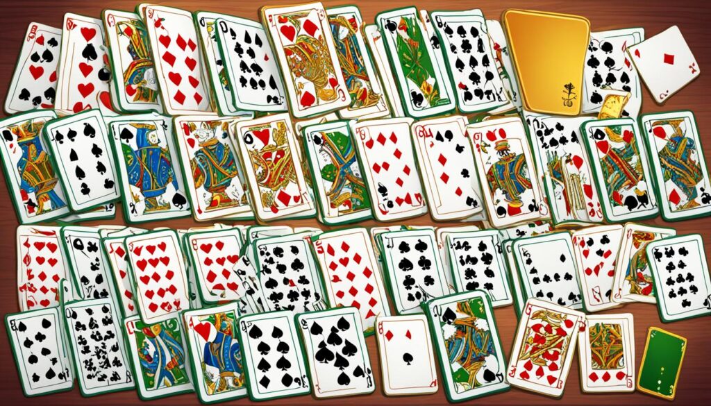 FreeCell comparison in patience card games