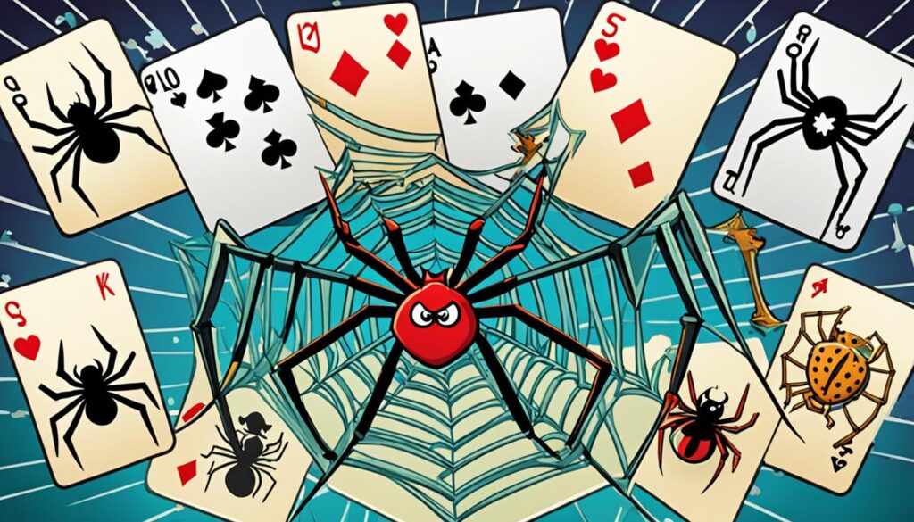 classic spider solitaire variations