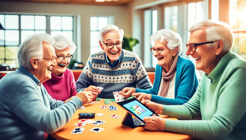 senior social gaming