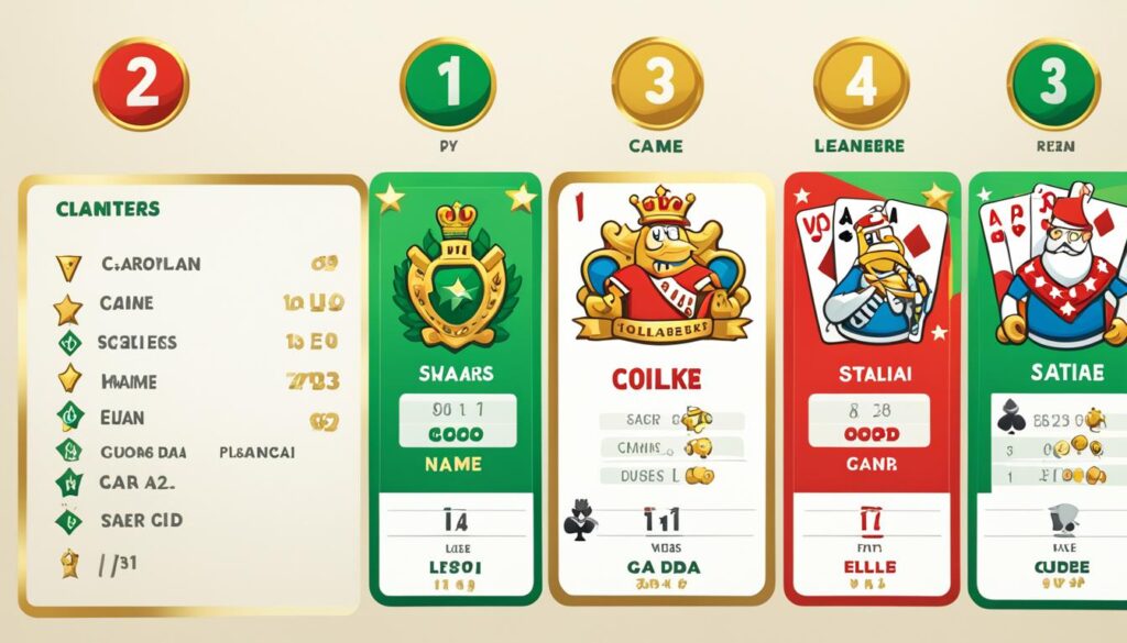 solitaire leaderboards