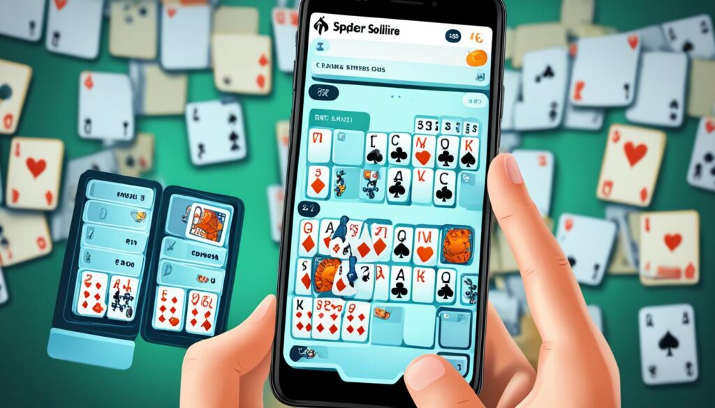 spider solitaire mobile games